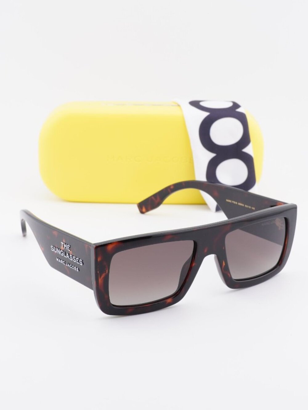 Marc Jacobs MARC 775/S 0086 HA Rectangle Sunglasses - Havana / Brown